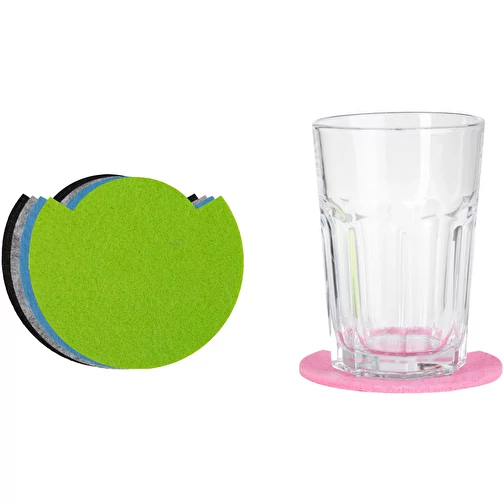 Coaster Polyester Felt Round, Image 6