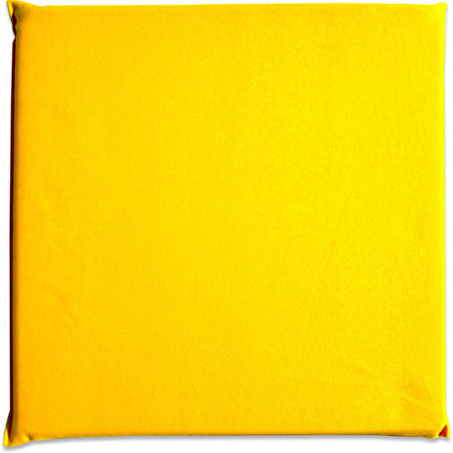 Sizzpack Standard , gelb, Schaumstoff mit Baumwollbezug, 35,00cm x 3,00cm x 35,00cm (Länge x Höhe x Breite), Bild 1