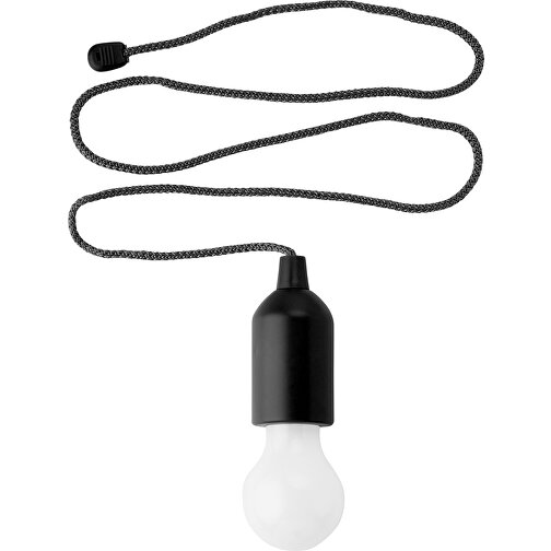 LED-Lampe Aus ABS-Kunststoff Kirby , schwarz, ABS, Plastik, Nylon, PC, , Bild 1