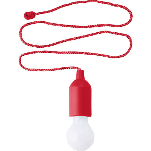 LED-Lampe Aus ABS-Kunststoff Kirby , rot, ABS, Plastik, Nylon, PC, , Bild 1