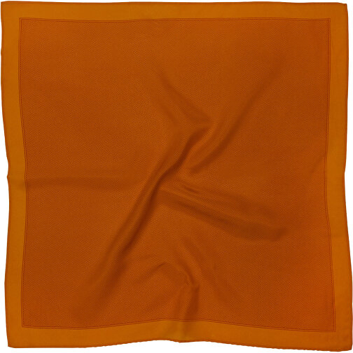 Nicki tørklæde, ren silke, Crêpe de Chine, trykt, ca. 53 x 53 cm, Billede 1