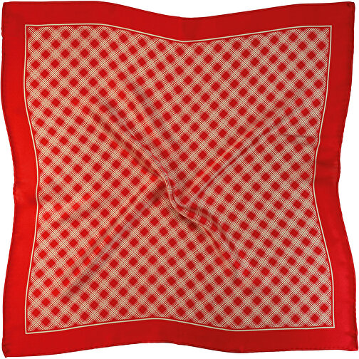 Nicki halsduk, ren silkessatin, tryckt, ca 53 x 53 cm, Bild 1