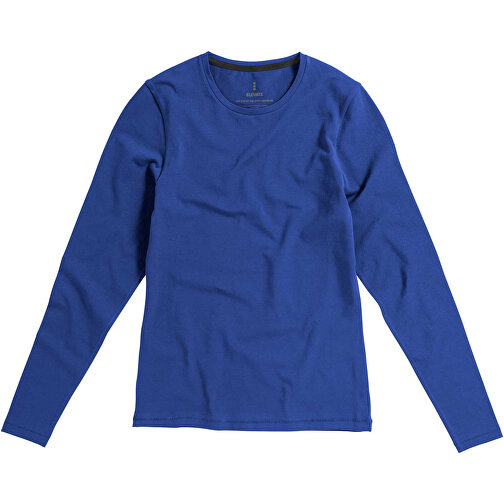 Ponoka Langarmshirt Für Damen , Green Concept, blau, Single jersey Strick 95% Bio Baumwolle, 5% Elastan, 200 g/m2, S, , Bild 5