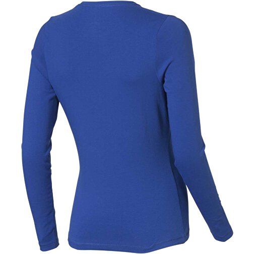 Ponoka Langarmshirt Für Damen , Green Concept, blau, Single jersey Strick 95% Bio Baumwolle, 5% Elastan, 200 g/m2, S, , Bild 6