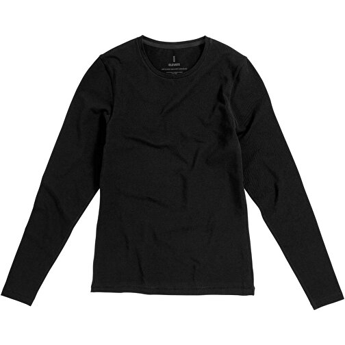 Ponoka Langarmshirt Für Damen , Green Concept, schwarz, Single jersey Strick 95% Bio Baumwolle, 5% Elastan, 200 g/m2, L, , Bild 5