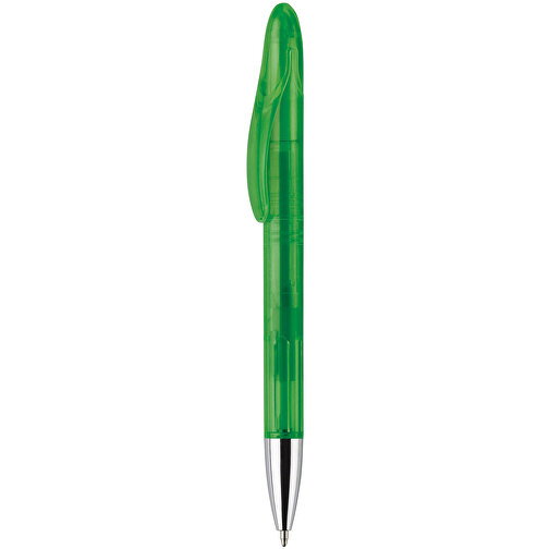 Kugelschreiber Speedy Transparent , transparente hellgrün, ABS, 14,30cm (Länge), Bild 1