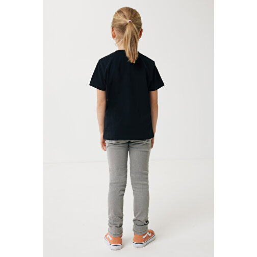 Iqoniq Koli Kids T-Shirt Aus Recycelter Baumwolle , schwarz, 30% recycelte und 70% biologische Baumwolle, 11-12, 60,00cm x 0,50cm (Länge x Höhe), Bild 8