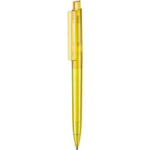 Kugelschreiber CREST FROZEN , Ritter-Pen, ananas-gelb-TR/FR, ABS-Kunststoff, 14,90cm (Länge), Bild 1