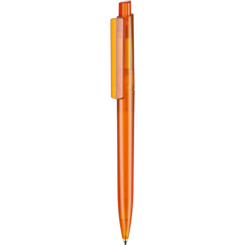 Kugelschreiber CREST FROZEN , Ritter-Pen, clementine-orange-TR/FR, ABS-Kunststoff, 14,90cm (Länge), Bild 1