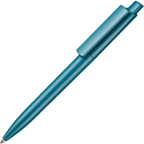 Kugelschreiber Crest , Ritter-Pen, petrol-türkis, ABS-Kunststoff, 14,90cm (Länge), Bild 2
