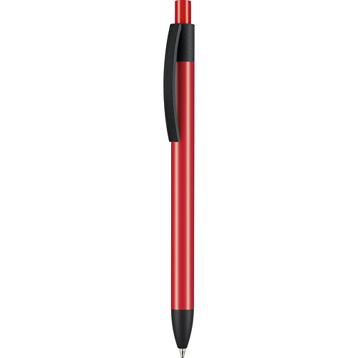 Kugelschreiber CAPRI ROT , Ritter-Pen, rot, Aluminium, 14,00cm (Länge), Bild 1