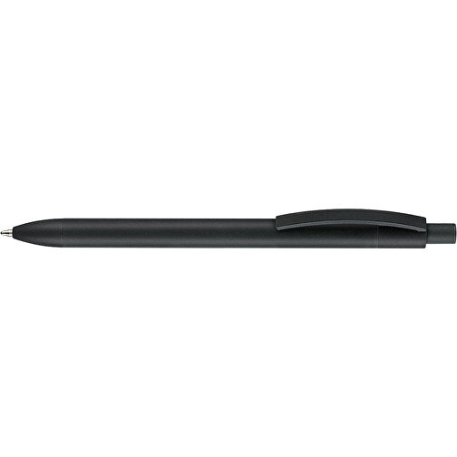 Kugelschreiber CAPRI-SOFT SCHWARZ , Ritter-Pen, schwarz, Aluminium, 14,00cm (Länge), Bild 3