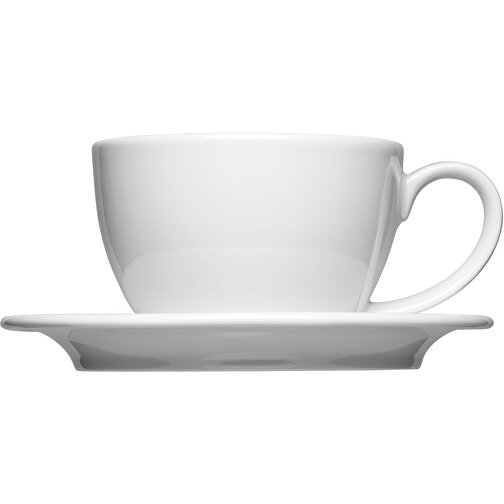 Milchkaffeetasse Form 537 , Mahlwerck Porzellan, weiss, Porzellan, 7,50cm (Höhe), Bild 1
