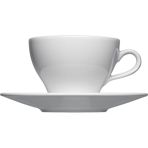 Mahlwerck Dickwandige Milchkaffee Tasse Form 564 , Mahlwerck Porzellan, weiß, Porzellan, 8,50cm (Höhe), Bild 1