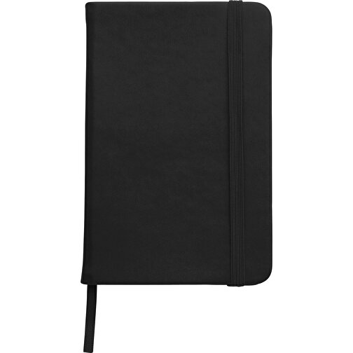 Notizbuch Pocket , schwarz, Karton, Papier, PU, 14,10cm x 1,60cm x 9,00cm (Länge x Höhe x Breite), Bild 1