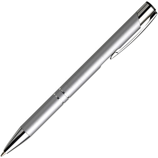 Kugelschreiber Aus Aluminium Albacete , silber, ABS, Aluminium, Plastik, Stahl, , Bild 2