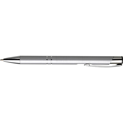 Kugelschreiber Aus Aluminium Albacete , silber, ABS, Aluminium, Plastik, Stahl, , Bild 3
