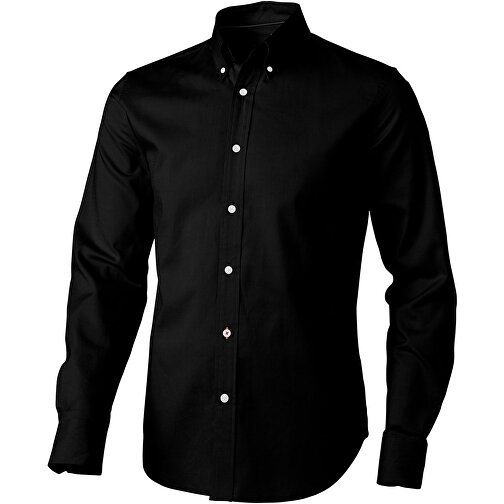 Vaillant Langärmliges Hemd , schwarz, Oxford-Gewebe 100% Baumwolle, 142 g/m2, L, , Bild 1