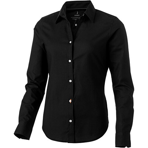 Vaillant Langärmlige Bluse , schwarz, Oxford-Gewebe 100% Baumwolle, 142 g/m2, XL, , Bild 1