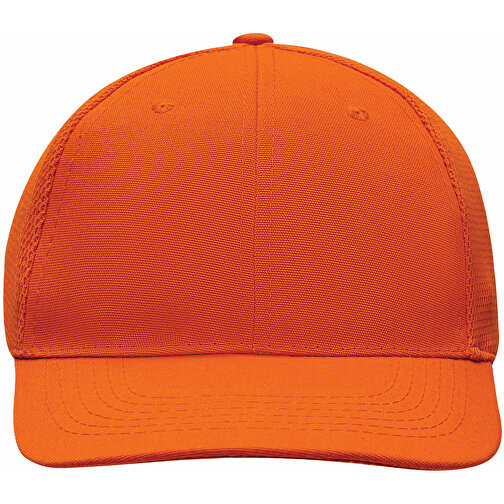 6-Panel-Cap PITCHER , orange, 100% Polyester, 230 g/m², 1,00cm (Länge), Bild 3