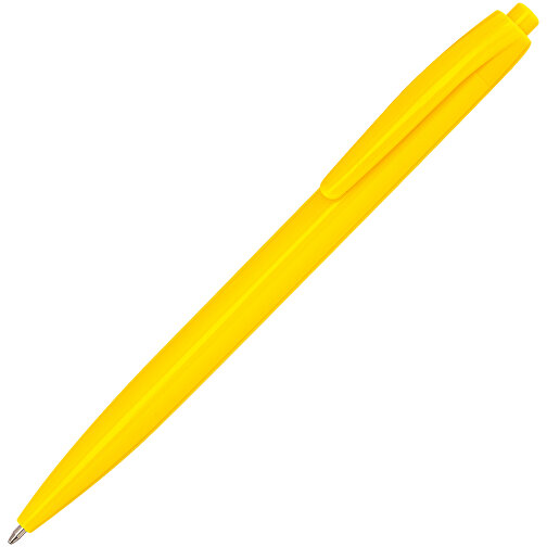 Kugelschreiber PLAIN , gelb, Kunststoff, 13,80cm (Länge), Bild 2