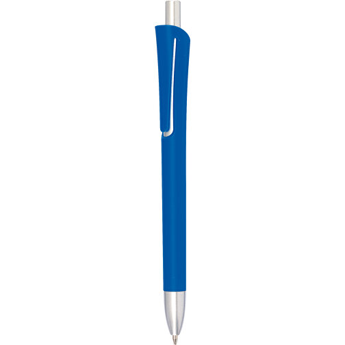 Kugelschreiber OREGON , blau, Kunststoff, 14,20cm (Länge), Bild 1