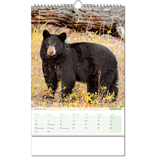 Kalender 'Blick Ins Tierreich' , Papier, 34,60cm x 24,00cm (Höhe x Breite), Bild 3
