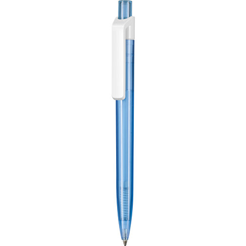 Kugelschreiber Insider Transparent S , Ritter-Pen, karibikblau, ABS-Kunststoff, 14,20cm (Länge), Bild 1