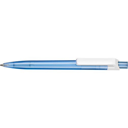 Kugelschreiber Insider Transparent S , Ritter-Pen, karibikblau, ABS-Kunststoff, 14,20cm (Länge), Bild 3
