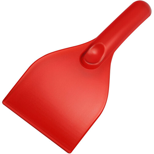 Eiskratzer 'Ypsilon' , gefrostet rot, PS, 10,80cm x 1,30cm x 22,50cm (Länge x Höhe x Breite), Bild 1