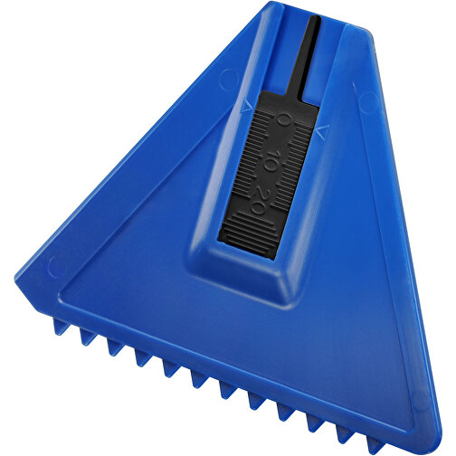 Eiskratzer 'Duo' , schwarz, blau, PS+PP, 12,00cm x 0,40cm x 9,80cm (Länge x Höhe x Breite), Bild 1