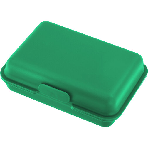 Brotdose/Butterdose , grün, PP, 15,30cm x 5,00cm x 10,60cm (Länge x Höhe x Breite), Bild 1