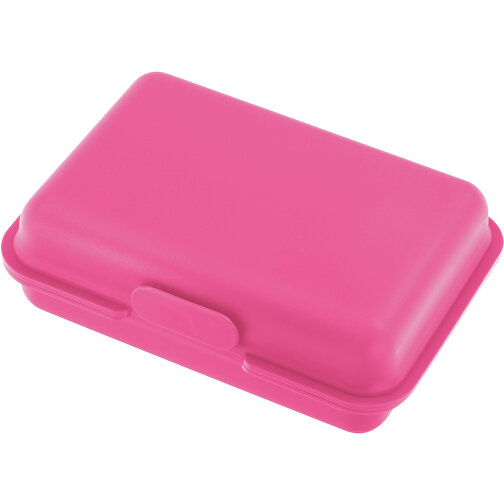 Brotdose/Butterdose , pink, PP, 15,30cm x 5,00cm x 10,60cm (Länge x Höhe x Breite), Bild 1