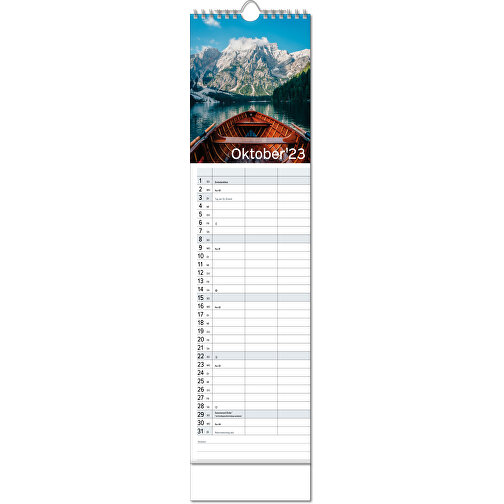 Bildkalender 'Auszeit' , Papier, 52,50cm x 13,00cm (Höhe x Breite), Bild 11