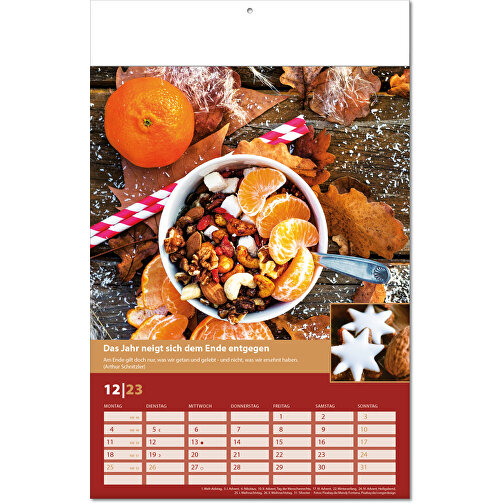 Kalender 'Landlaune' i formatet 24 x 37,5 cm, med vikta sidor, Bild 13
