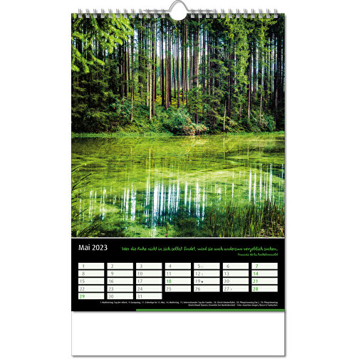 Calendario 'Emotion' in formato 24 x 38,5 cm, con rilegatura Wire-O, Immagine 6