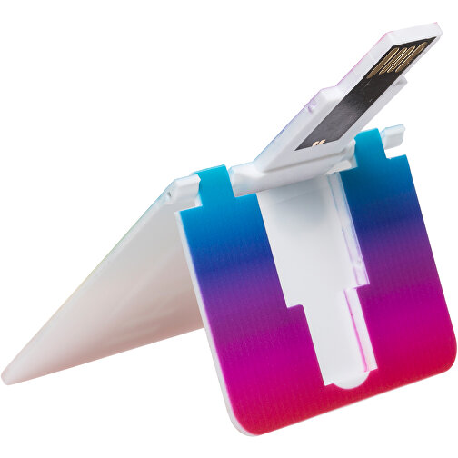 USB Stick CARD Snap 2.0 16GB , Promo Effects MB , weiß MB , 16 GB , Kunststoff MB , 3 - 10 MB/s MB , 8,85cm x 0,25cm x 5,55cm (Länge x Höhe x Breite), Bild 9
