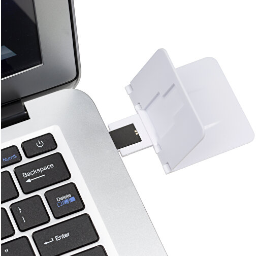 USB-Stick CARD Snap 2.0 2GB , Promo Effects MB , weiss MB , 2 GB , Kunststoff MB , 3 - 10 MB/s MB , 8,85cm x 0,25cm x 5,55cm (Länge x Höhe x Breite), Bild 10
