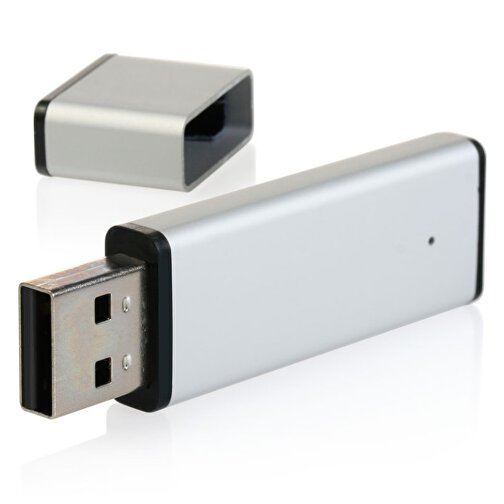 USB-Stick Alu Design 2GB , Promo Effects MB , silber MB , 2 GB , Metall MB , 3 - 10 MB/s MB , 6,00cm x 0,70cm x 1,20cm (Länge x Höhe x Breite), Bild 3