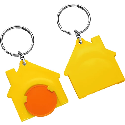 Porte-clés jeton1 € 'Maison', Image 1