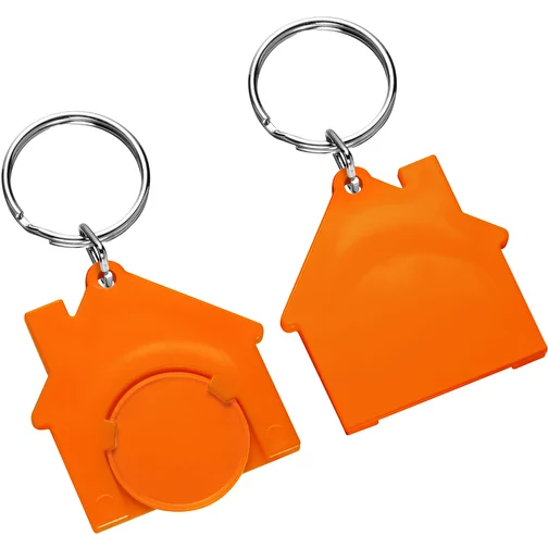 Porte-clés jeton1 € 'Maison', Image 1