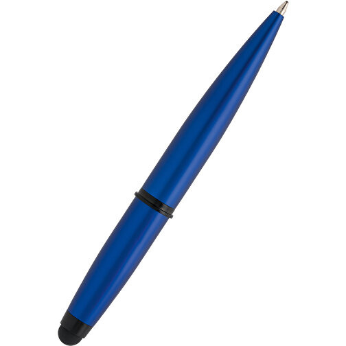 2-in-1 Stift CLIC CLAC-TORNIO , ClicClac, blau, Aluminium, 12,70cm x 1,30cm x 1,60cm (Länge x Höhe x Breite), Bild 1