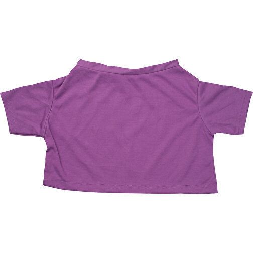 Mini-T-Shirt , lila, 100% Polyester, 22,50cm x 0,50cm x 40,00cm (Länge x Höhe x Breite), Bild 1