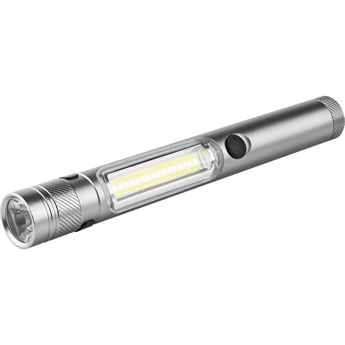 Metmaxx® LED Megabeam WorkLight 'WorklightMaxiCOB' Titan , Metmaxx, titan, Aluminium, 17,20cm x 2,00cm x 2,00cm (Länge x Höhe x Breite), Bild 1