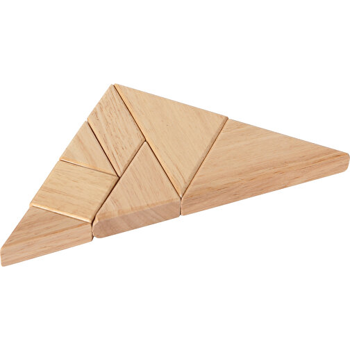 Tangram , Holz, 12,00cm x 2,40cm x 12,40cm (Länge x Höhe x Breite), Bild 3