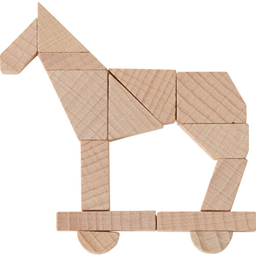 Der Trojanische Esel , , 6,50cm x 1,30cm x 5,00cm (Länge x Höhe x Breite), Bild 2