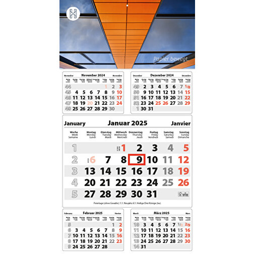 5-månaders DIN A3-kalender 'Five', Bild 1