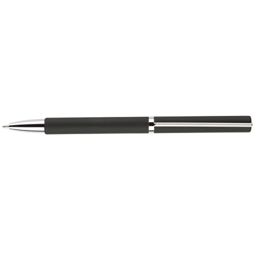 Kugelschreiber ONYX K-IV , Promo Effects, schwarz, Metall gummiert, 14,00cm (Länge), Bild 2