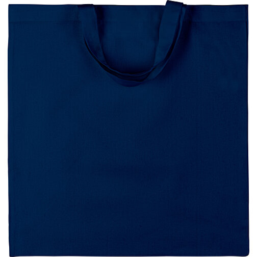 Baumwolltasche Farbig , dunkelblau, Baumwolle, 39,00cm x 41,00cm (Höhe x Breite), Bild 2