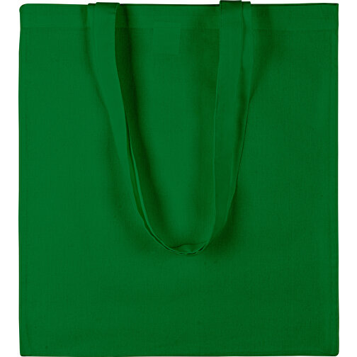 Baumwolltasche Farbig , dunkel grün, Baumwolle, 39,00cm x 41,00cm (Höhe x Breite), Bild 2